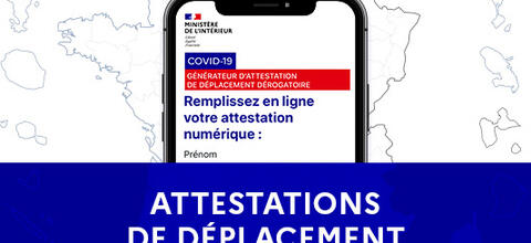 Attestation de déplacement professionnel